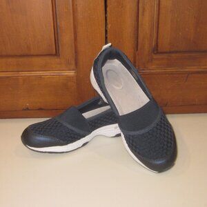 Easy Spirit Navy & White Twist Slip on Sneaker